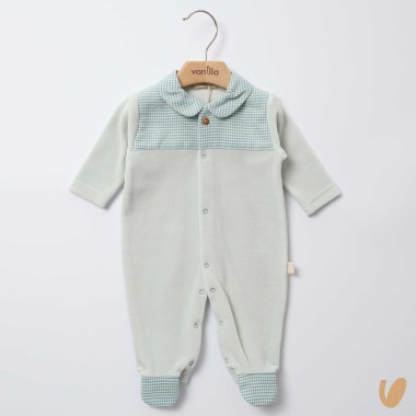 Tutina in ciniglia pied de poule Tutina