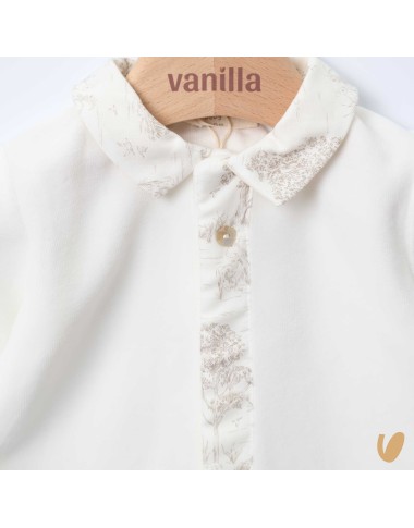 Tutina in ciniglia toile de jouy Tutina