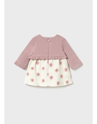 Combined embroidery dress