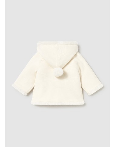 Cappottino tricot pompon Neonata