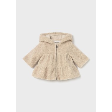 Cappotto zip teddy Neonata
