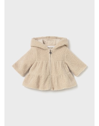 Cappotto zip teddy Neonata