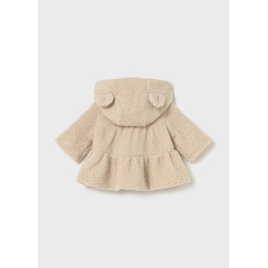 Cappotto zip teddy Neonata