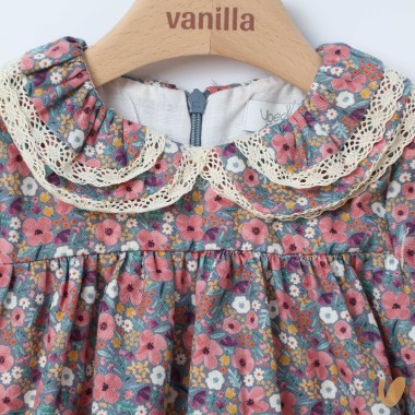 Abito corto fiorellini Neonata