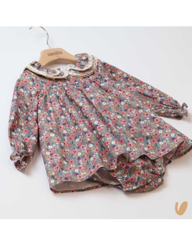 Abito corto fiorellini Neonata