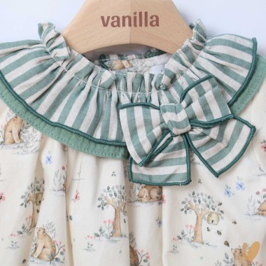 Abito corto orsetti Neonata