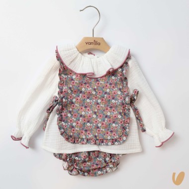 Completo fiorellini Neonata