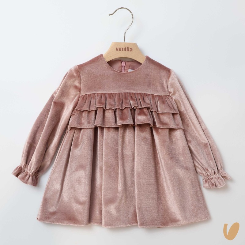 Abito in velour Neonata