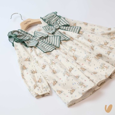 Abito orsetti e apine Bimba