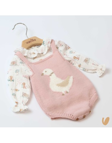 Salopette e camicia Neonata