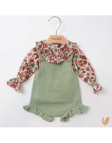 Salopette e camicia Neonata