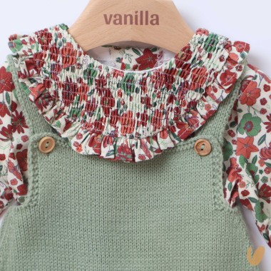 Salopette e camicia Neonata