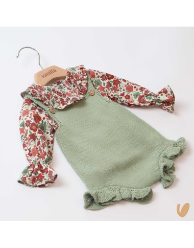 Salopette e camicia Neonata