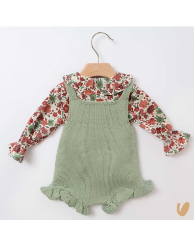 Salopette e camicia Neonata