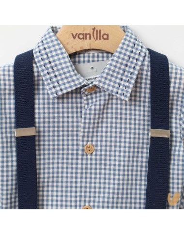 Completo con bretelle Neonato