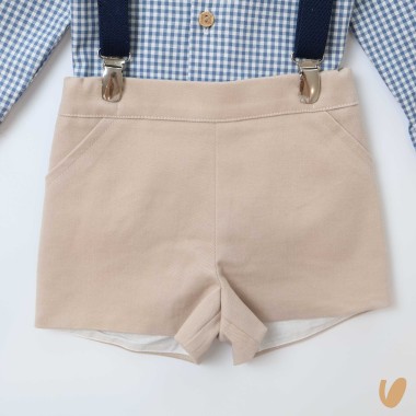 Completo con bretelle Neonato