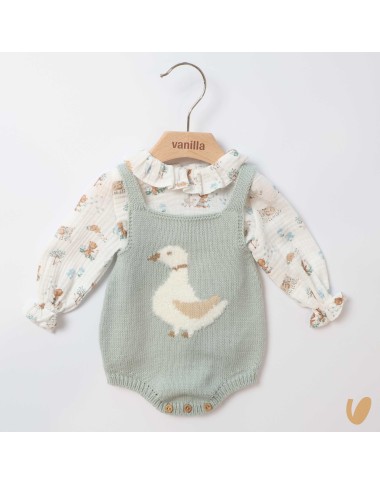 Salopette e camicia Neonata