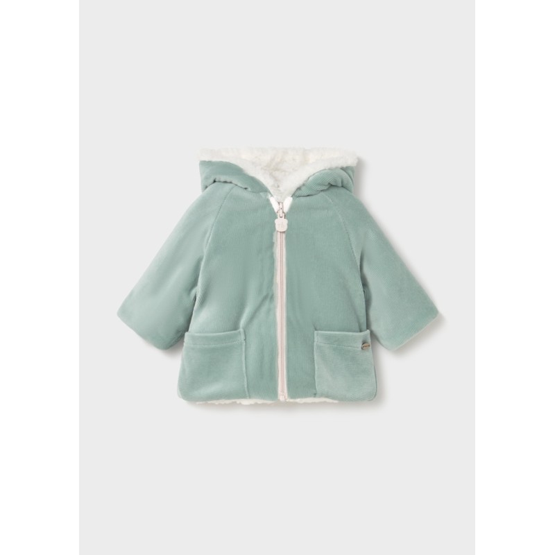 Cappotto reversibile sherpa Neonato