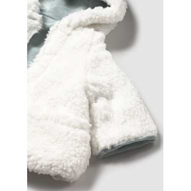 Cappotto reversibile sherpa Neonato