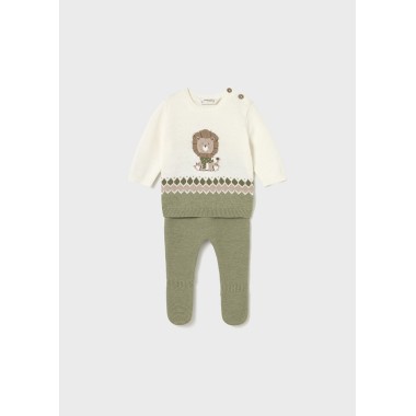 Completo maglia e ghettina tricot Completo e Pagliaccetto