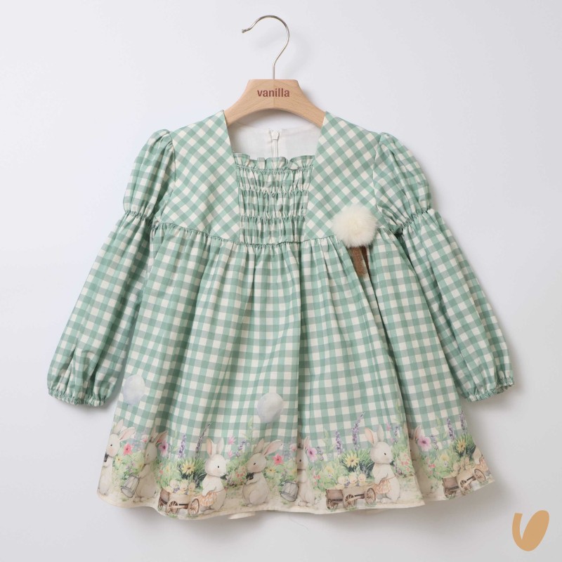 Abito stampa coniglietti Abito e Tuta