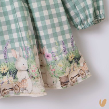 Abito stampa coniglietti Abito e Tuta