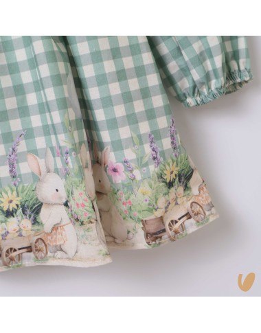 Abito stampa coniglietti Abito e Tuta