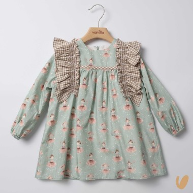 Abito stampa fatine Bimba