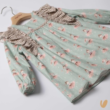 Abito stampa fatine Bimba