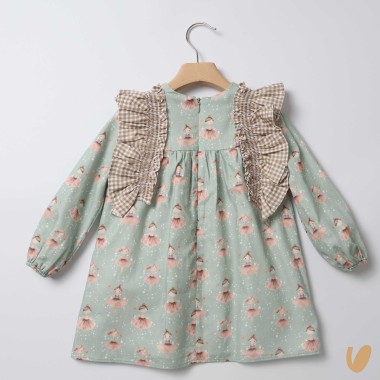 Abito stampa fatine Bimba