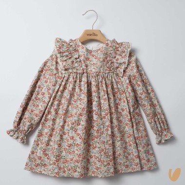 Abito stampa fiori Bimba