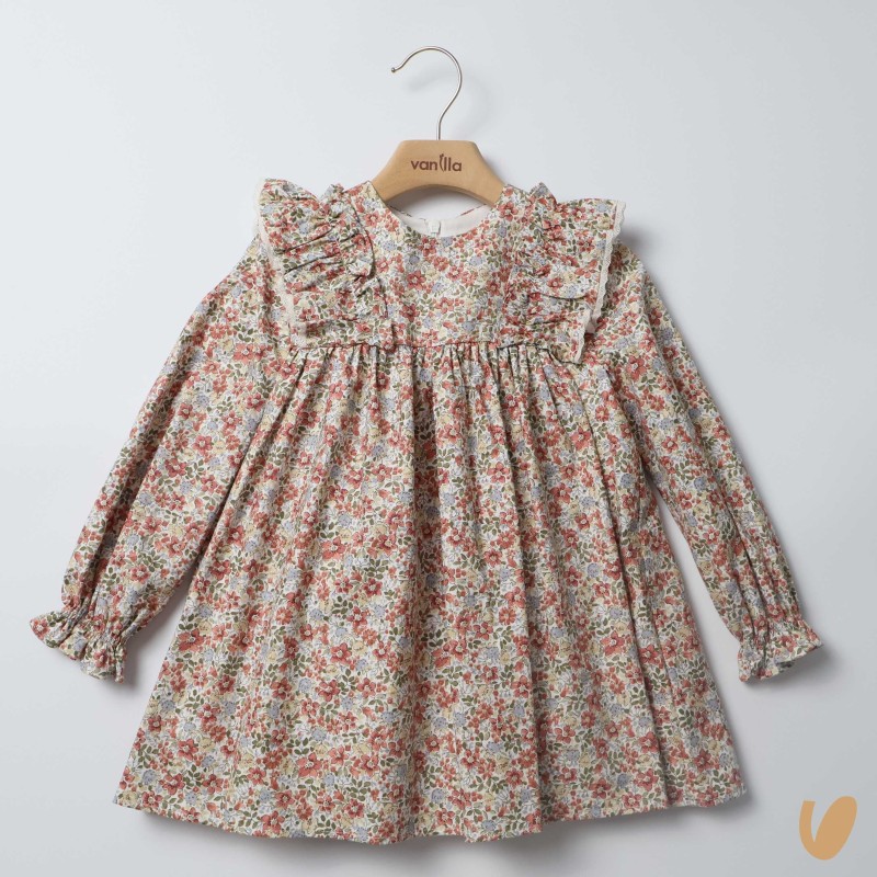 Abito stampa fiori Bimba