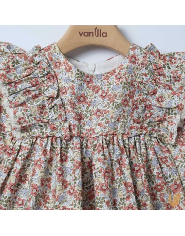 Abito stampa fiori Bimba