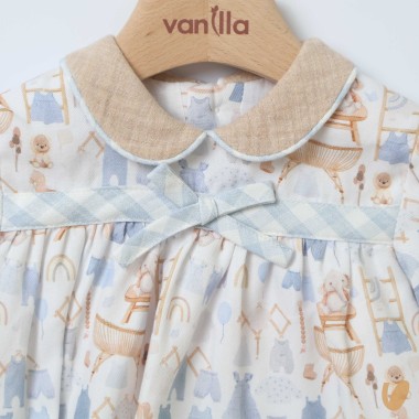 Mini abito stampa enfant Neonata