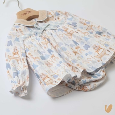 Mini abito stampa enfant Neonata