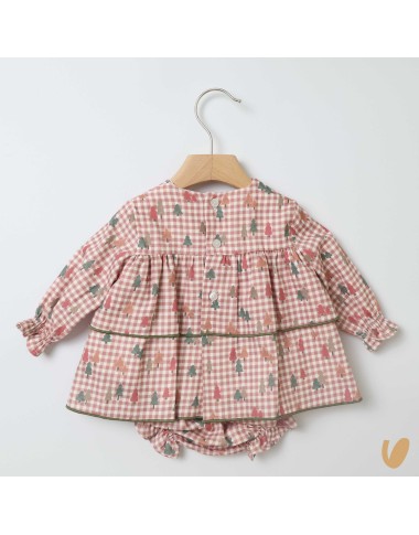 Mini sapling print mini dress