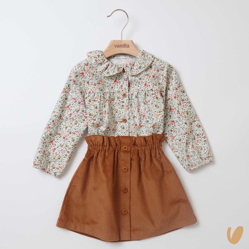 Camicia e gonna Bimba