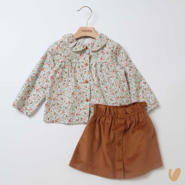 Camicia e gonna Bimba