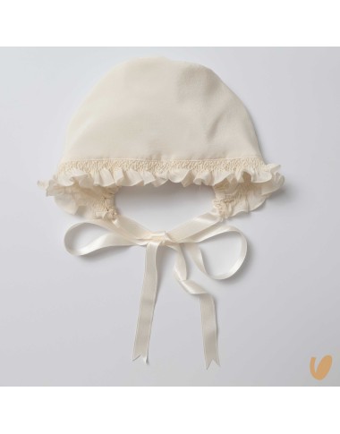 Cuffietta seta e punto smock Cappello e Guanti