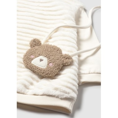 Abito con borsetta teddy Neonata
