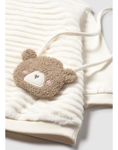 Dress with teddy handbag