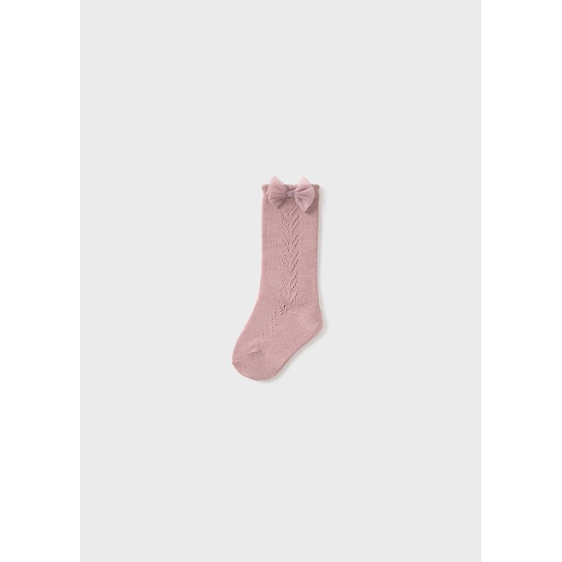 Calzini lunghi fiocco tulle Calzini Lunghi