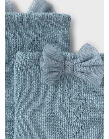 Long socks tulle bow