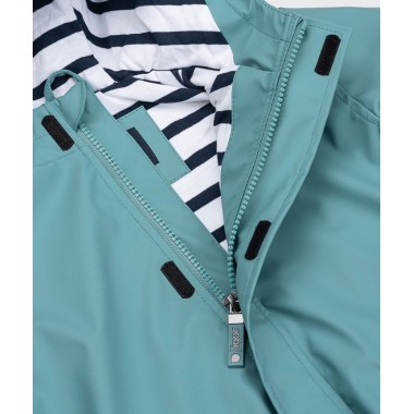 Impermeabile fodera righe Giacca e Giubbino