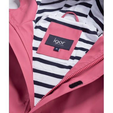 Impermeabile fodera righe Giacca e Giubbino