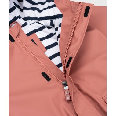 Impermeabile fodera righe Giacca e Giubbino