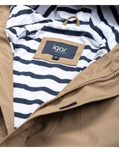 Impermeabile fodera righe Giacca e Giubbino