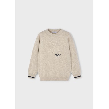 Maglioncino motivo rilievo Bimbo