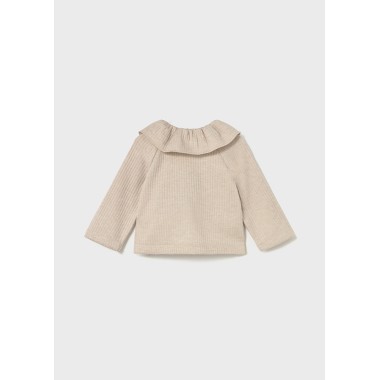 Cardigan a coste Neonata