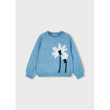 Maglioncino fiori Bimba